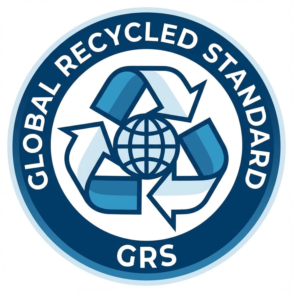 Global Recycled Standard (GRS) certification for eco microfiber leather and furniture fabrics
